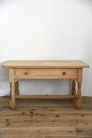 アンティーク　ドロワー　コーヒーテーブル　剥離　フレンチ