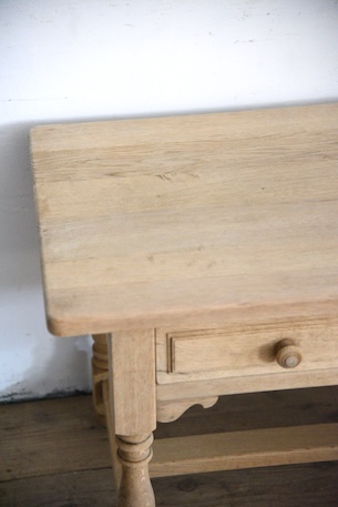 アンティーク　ドロワー　コーヒーテーブル　剥離　フレンチ