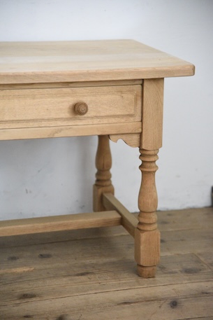 アンティーク　ドロワー　コーヒーテーブル　剥離　フレンチ