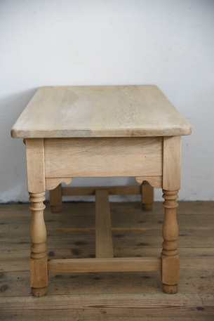 アンティーク　ドロワー　コーヒーテーブル　剥離　フレンチ