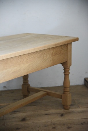 アンティーク　ドロワー　コーヒーテーブル　剥離　フレンチ