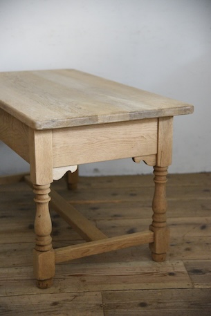 アンティーク　ドロワー　コーヒーテーブル　剥離　フレンチ