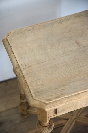 アンティーク　ドロワー　サイドテーブル　剥離　フレンチ