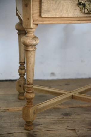 アンティーク　ドロワー　サイドテーブル　剥離　フレンチ