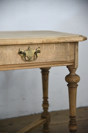 アンティーク　ドロワー　サイドテーブル　剥離　フレンチ