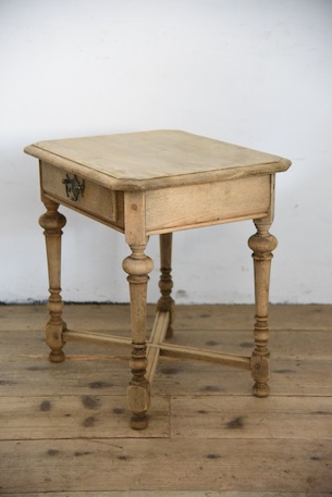 アンティーク　ドロワー　サイドテーブル　剥離　フレンチ