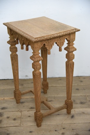 アンティーク　剥離　サイドテーブル　フレンチ