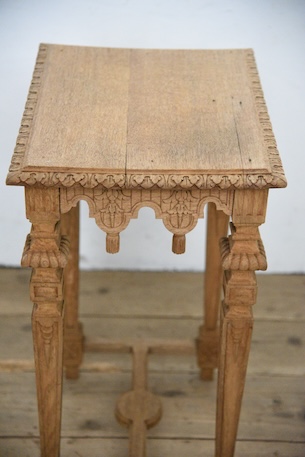 アンティーク　剥離　サイドテーブル　フレンチ