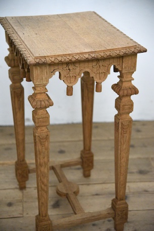 アンティーク　剥離　サイドテーブル　フレンチ