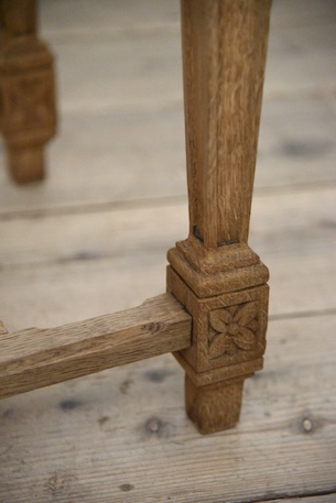 アンティーク　剥離　サイドテーブル　フレンチ