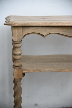 アンティーク　剥離　サイドテーブル　フレンチ　飾り台