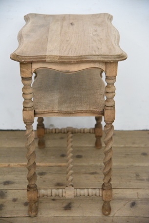 アンティーク　剥離　サイドテーブル　フレンチ　飾り台