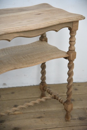 アンティーク　剥離　サイドテーブル　フレンチ　飾り台