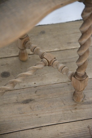 アンティーク　剥離　サイドテーブル　フレンチ　飾り台