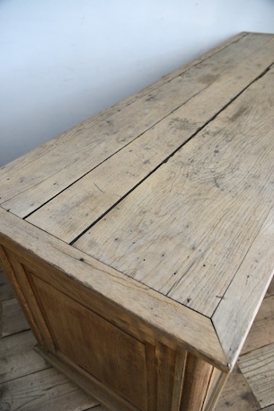 アンティーク　カウンター　レジ台　フレンチ　作業台