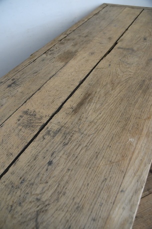 アンティーク　カウンター　レジ台　フレンチ　作業台