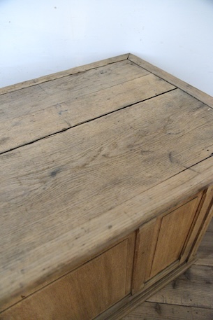 アンティーク　カウンター　レジ台　フレンチ　作業台