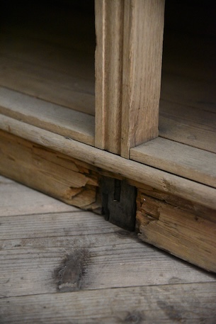 アンティーク　カウンター　レジ台　フレンチ　作業台