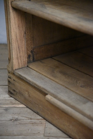 アンティーク　カウンター　レジ台　フレンチ　作業台