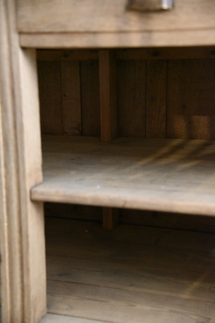 アンティーク　カウンター　レジ台　フレンチ　作業台