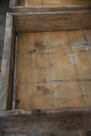 アンティーク　カウンター　レジ台　フレンチ　作業台