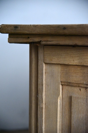 アンティーク　カウンター　レジ台　フレンチ　作業台