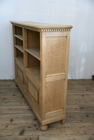 アンティーク　キャビネット　ブックケース　剥離　フレンチ