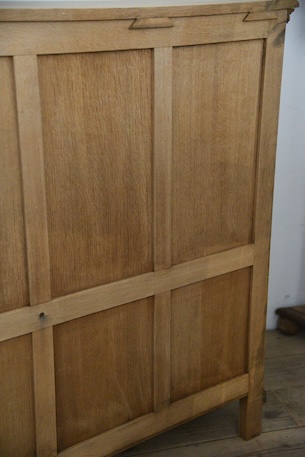 アンティーク　キャビネット　ブックケース　剥離　フレンチ