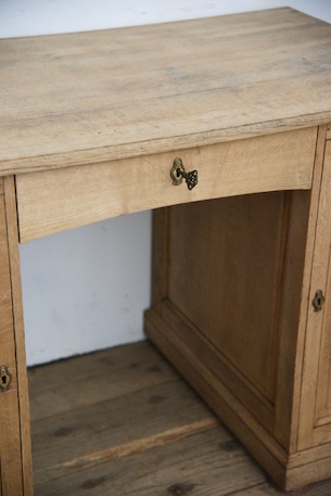 アンティーク　デスク　カウンター　剥離　フレンチ