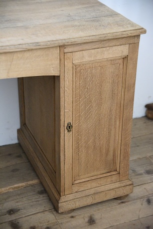 アンティーク　デスク　カウンター　剥離　フレンチ