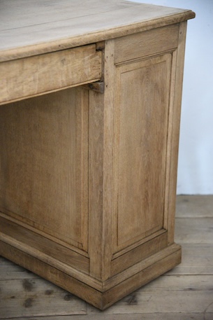 アンティーク　デスク　カウンター　剥離　フレンチ