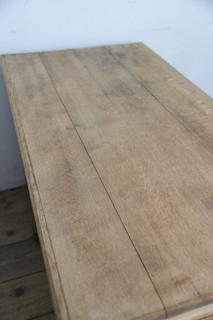 アンティーク　デスク　カウンター　剥離　フレンチ