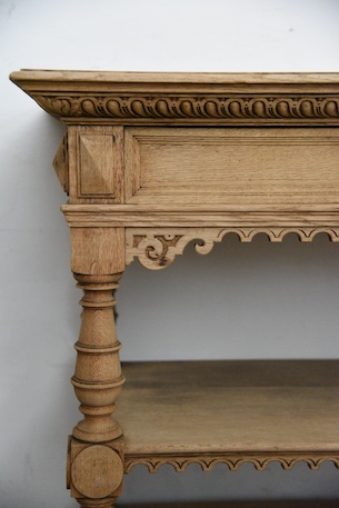 アンティーク　剥離　フレンチ　シェルフ　ラック　ディスプレイ　テーブル