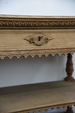 アンティーク　剥離　フレンチ　シェルフ　ラック　ディスプレイ　テーブル