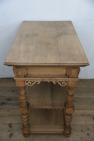 アンティーク　剥離　フレンチ　シェルフ　ラック　ディスプレイ　テーブル