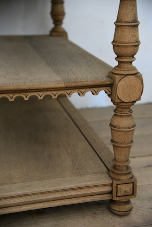 アンティーク　剥離　フレンチ　シェルフ　ラック　ディスプレイ　テーブル