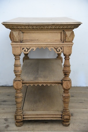 アンティーク　剥離　フレンチ　シェルフ　ラック　ディスプレイ　テーブル