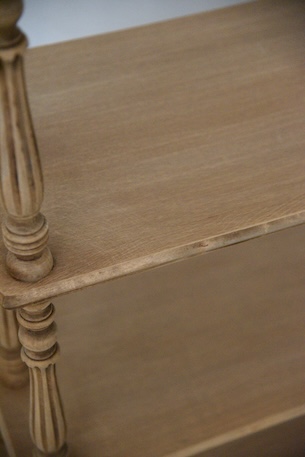 アンティーク　シェルフ　ラック　剥離　フレンチ　ろくろ