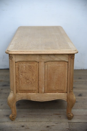 アンティーク　猫脚　剥離　トランク　ベンチ　フレンチ