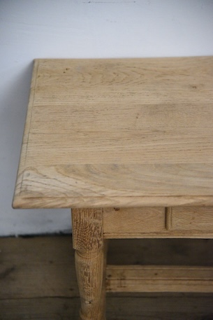 アンティーク　コーヒーテーブル　センターテーブル　ドロワーテーブル　剥離　フレンチ