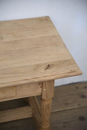 アンティーク　コーヒーテーブル　センターテーブル　ドロワーテーブル　剥離　フレンチ