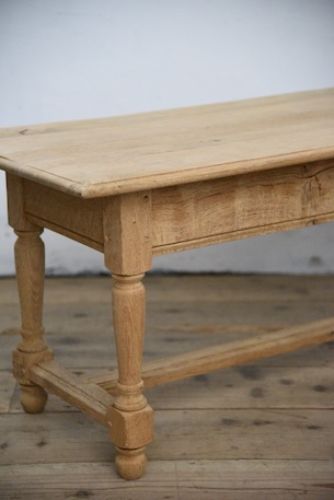 アンティーク　コーヒーテーブル　センターテーブル　ドロワーテーブル　剥離　フレンチ