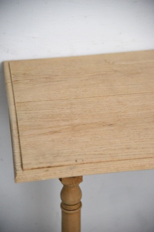 アンティーク　カフェテーブル　ビストロテーブル　デスク　剥離　フレンチ　2