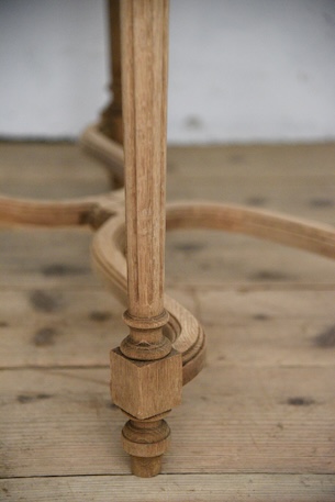 アンティーク　デスク　テーブル　剥離　フレンチ