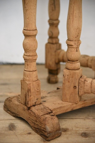 アンティーク　ドロップリーフテーブル　サイドテーブル　剥離　フレンチ　コーヒーテーブル