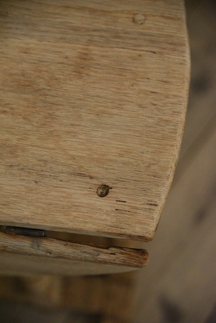 アンティーク　ドロップリーフテーブル　サイドテーブル　剥離　フレンチ　コーヒーテーブル