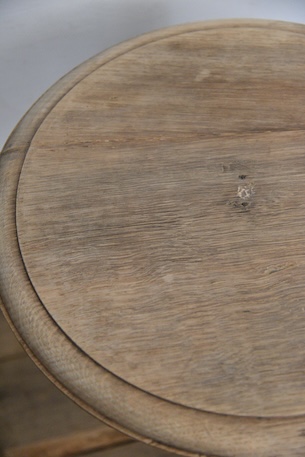 アンティーク　ワインテーブル　剥離　フレンチ　サイドテーブル　ラウンドテーブル