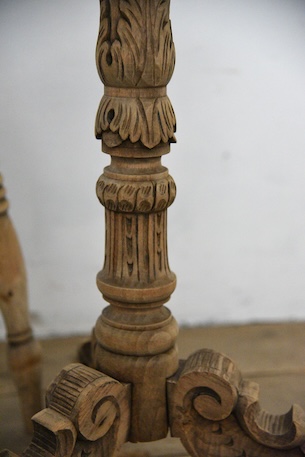 アンティーク　ワインテーブル　剥離　フレンチ　サイドテーブル　ラウンドテーブル