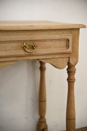 アンティーク　ドロワー　サイドテーブル　剥離　フレンチ