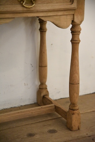 アンティーク　ドロワー　サイドテーブル　剥離　フレンチ